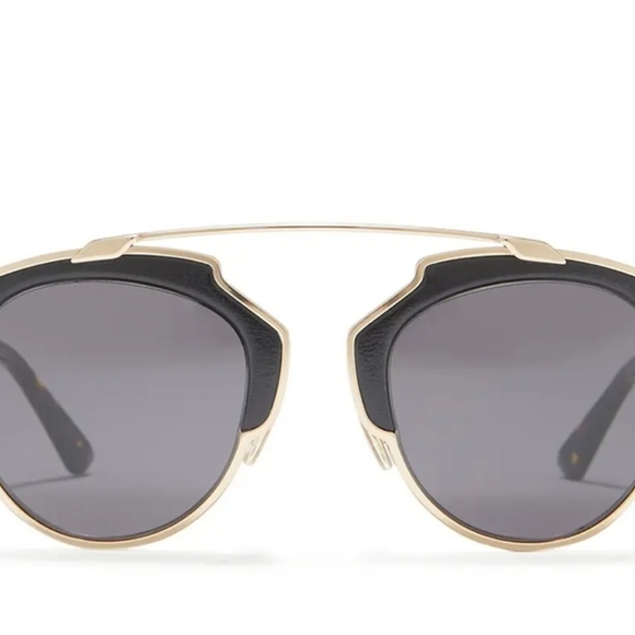 Dior So Real Brow Bar Aviator Sunglasses Rose #1 - Picture 11 of 16